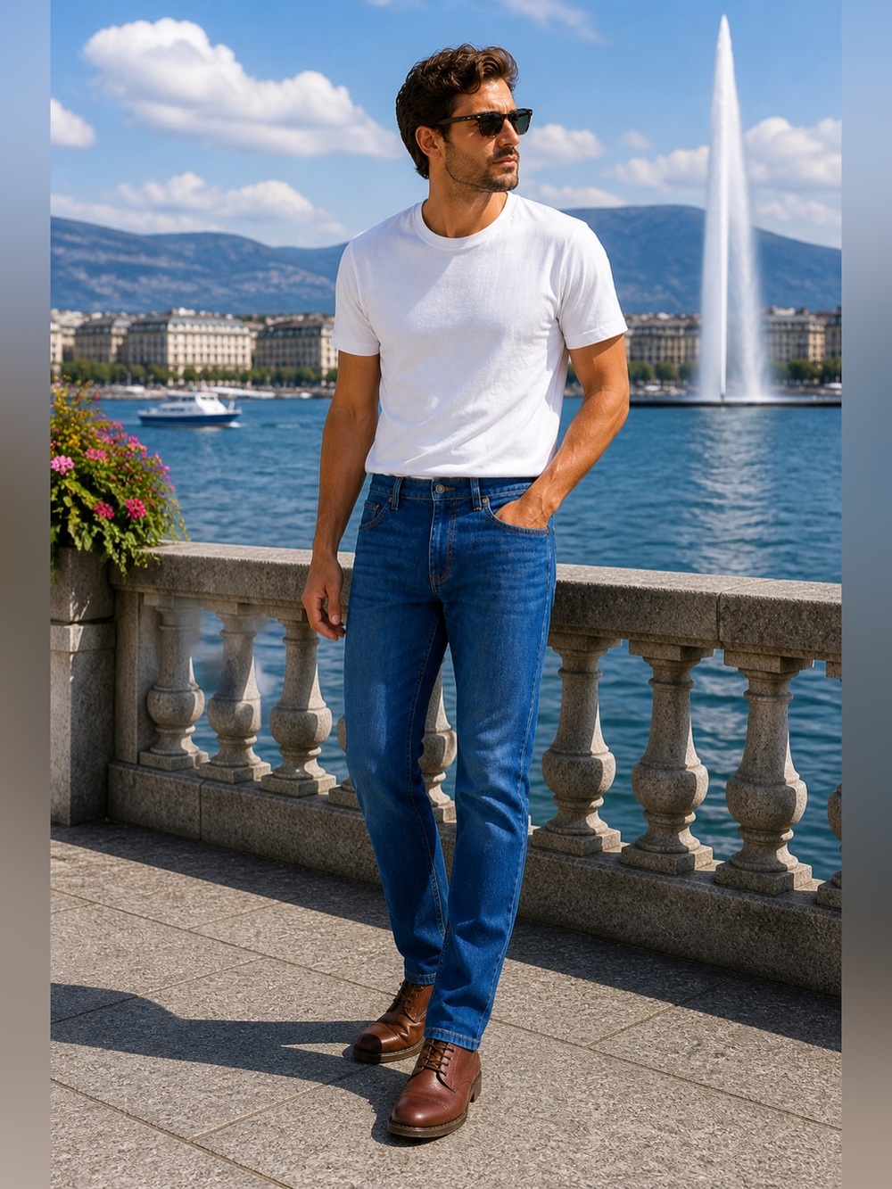 Kirkland Signature Blue Straight Jeans Classic Style